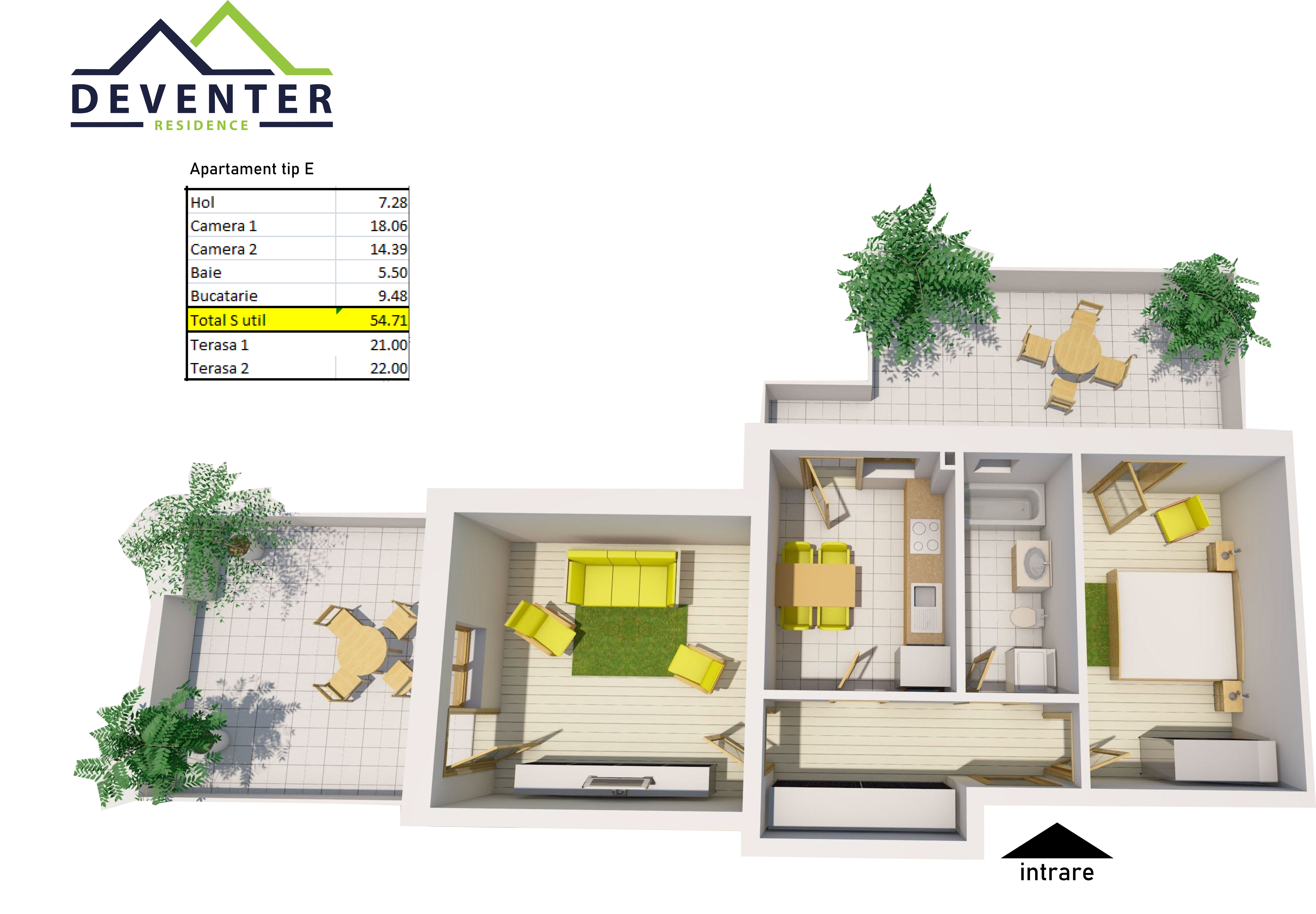 Apartament Tip E
